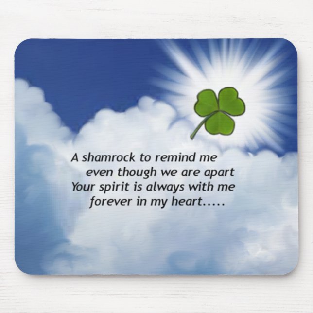 Mousepad Memorial Shamrock (Frente)
