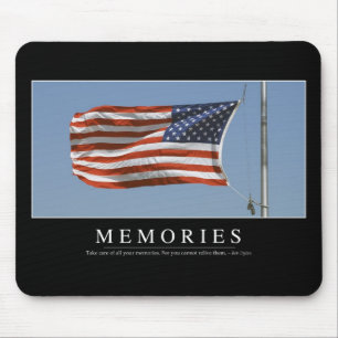 Mousepad Memórias: Citações inspiradas 2