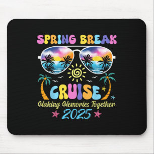 Mousepad Memórias de Cruzeiros de Férias de Primavera 2025