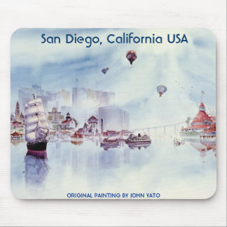 MOUSEPAD MEMÓRIAS FELIZES, SAN DIEGO CALIFÓRNIA