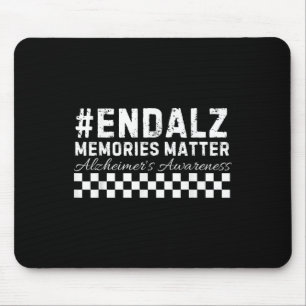 Mousepad Memórias finais Demência Heimers Consciência