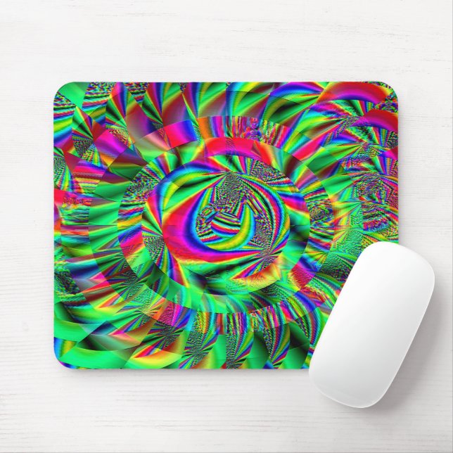 Mousepad Memórias Psicodélicas... (Com mouse)