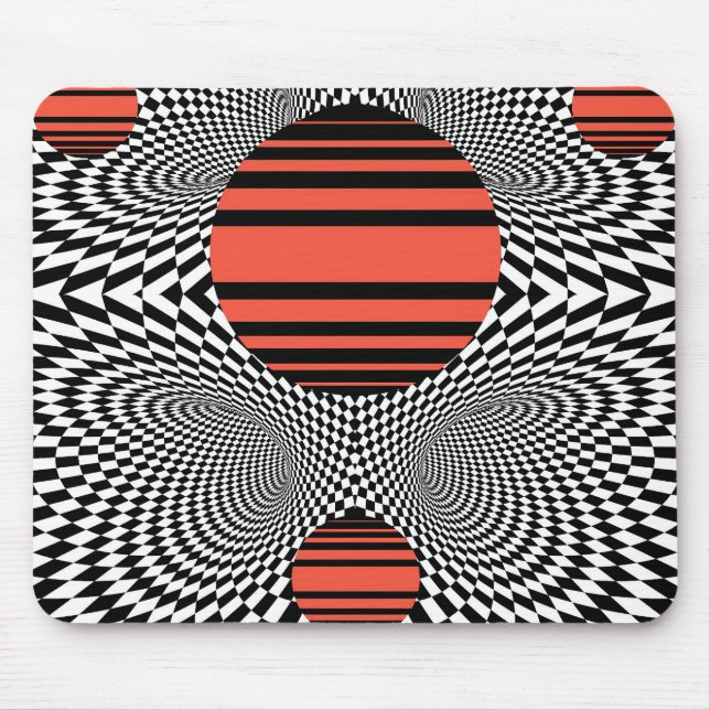 Mousepad Memphis OpArt (Frente)