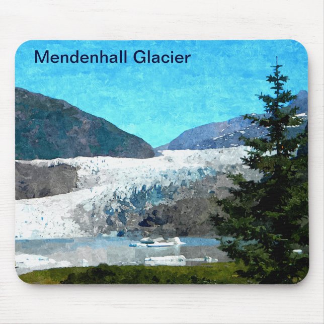 Mousepad Mendenhall Glacier (Frente)