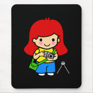 Mousepad Menina 1 do fotógrafo