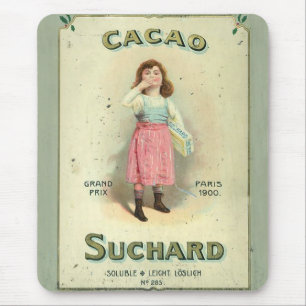 Mousepad Menina Açúcar Beijo de Chocolate Vitoriana