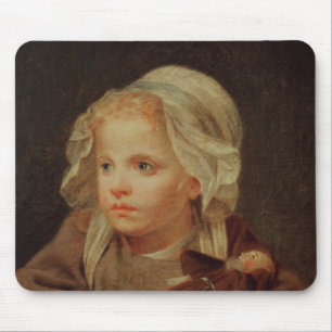 Mousepad Menina com uma boneca