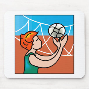Mousepad Menina da bola da salva