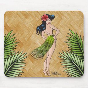 Mousepad Menina da ilha