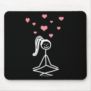 Mousepad Menina da ioga