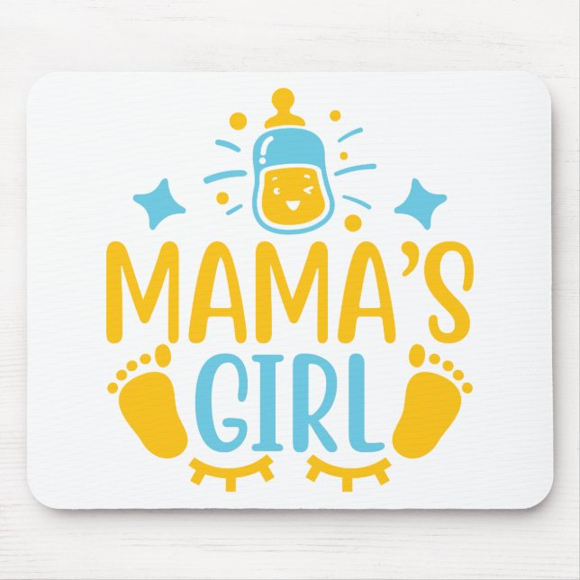Mousepad Menina da mamãe (Frente)
