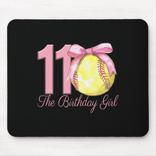 Mousepad Menina de 11 anos de idade Time Softll Coquette La (Frente)