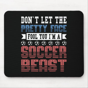 Mousepad Menina de Futebol Feminino Juvenil