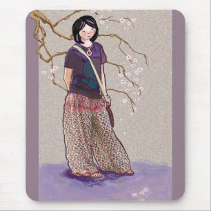 Mousepad Menina de Sakura
