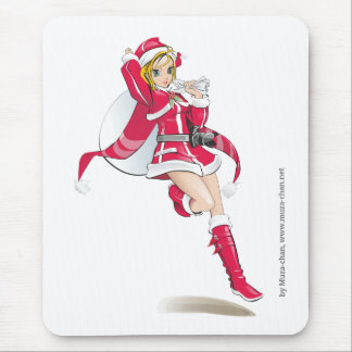 Mousepad menina do papai noel de Muza-chan