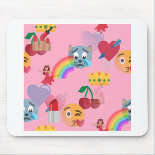 Mousepad menina emoji