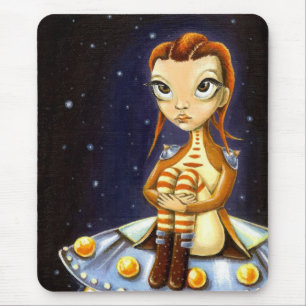 Mousepad Menina estrangeira