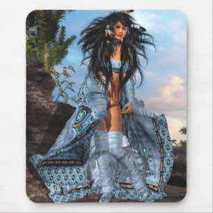 Mousepad Menina indiana nova (1)