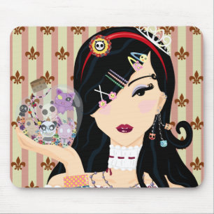 Mousepad Menina Mayumi de Harajuku