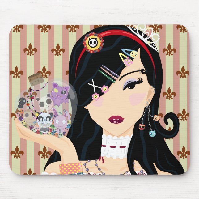 Mousepad Menina Mayumi de Harajuku (Frente)