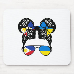 Mousepad Menina Metade Filipina Metade Ucraniana Filipinas