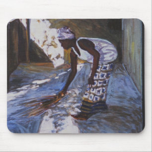 Mousepad Menina que varre I 2002
