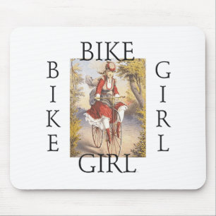 Mousepad Menina SUPERIOR da bicicleta