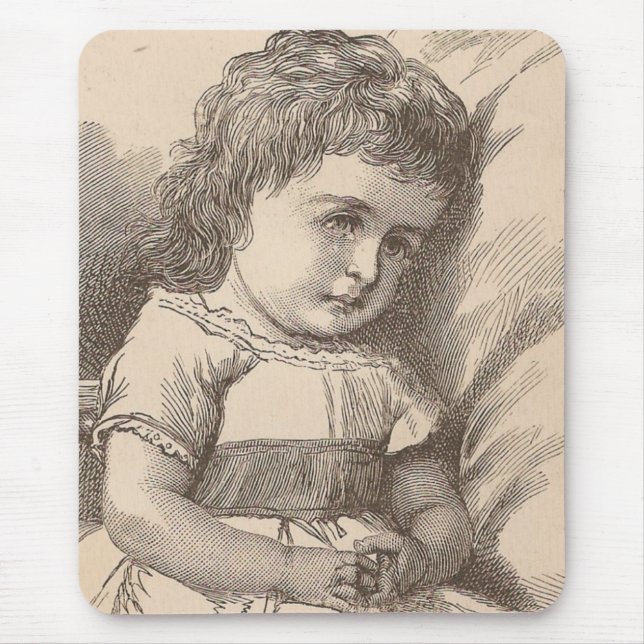 Mousepad Menina Triste (Frente)