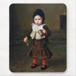 Mousepad Menina Vazia de Taça (Ludwig Knaus)