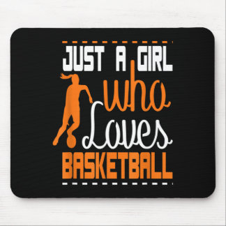 Mousepad Meninas Beisebol Uma Menina Que Ama Jogar Beisebol