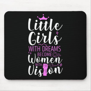 Mousepad Meninas Com Sonhos Se Tornam Mulheres Com Visão