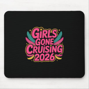 Mousepad Meninas Cruzeiros 2026 Viagem de Férias de Cruzeir