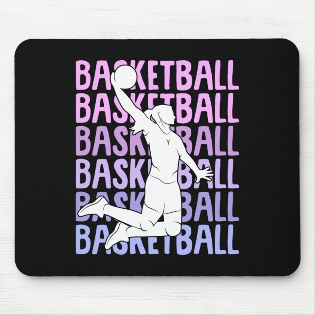 Mousepad Meninas de basquete (Frente)