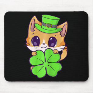 Mousepad Meninas Dia de São Patrício Feliz Dia de São Patrí