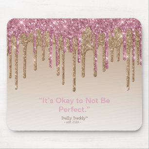 Mousepad Meninas Douradas e brilhantes Inspiradoras e Amigá