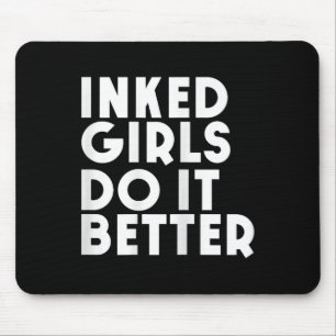 Mousepad Meninas Inclusas Fazem Melhor Para Uma Garota De T