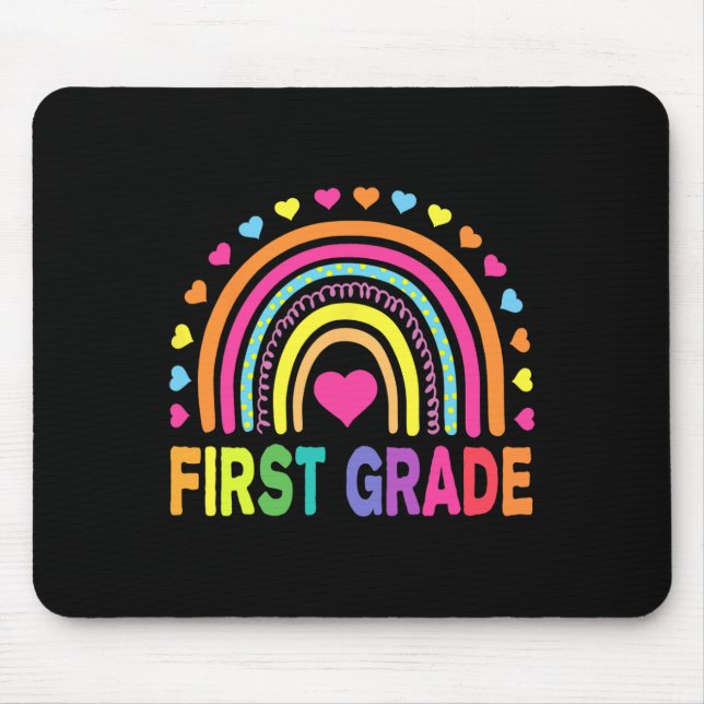 Mousepad Meninas Meninos Arco-íris da Primeira Série Equipe (Frente)