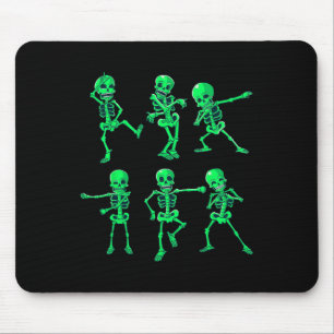 Mousepad Meninas Meninos Crianças Esqueletos Dançantes Desa