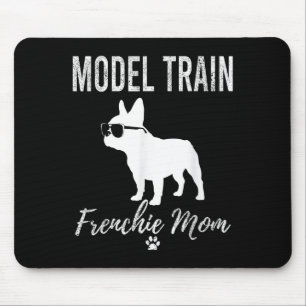 Mousepad Meninas Modelo Treinam Francês Mãe Camisa Cachorro