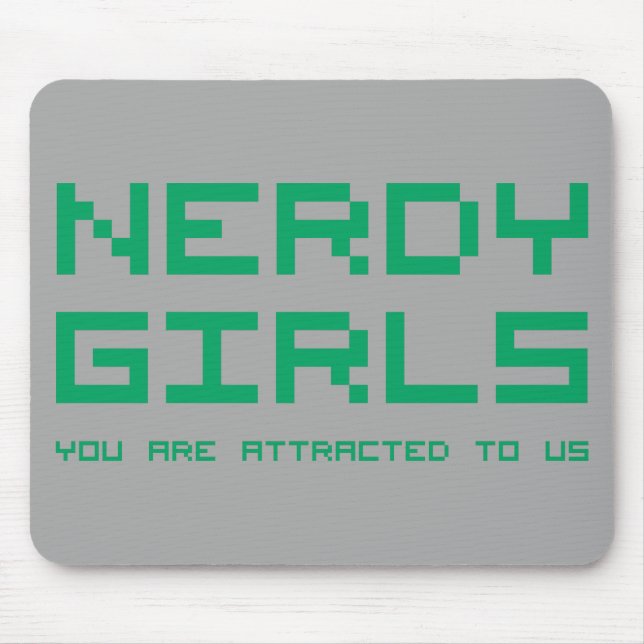 Mousepad Meninas Nerdy 2 (Frente)