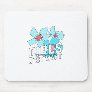Mousepad Meninas Só Querem Direitos Fundamentais