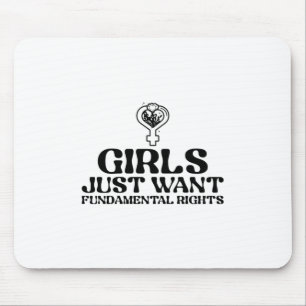 Mousepad Meninas Só Querem Direitos Fundamentais