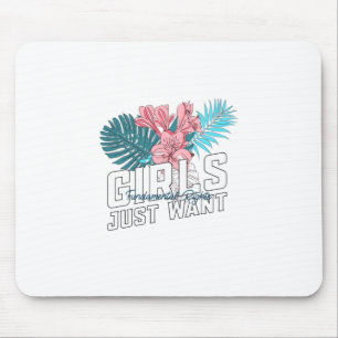 Mousepad Meninas Só Querem Direitos Fundamentais