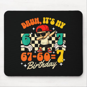 Mousepad Menino 67-607 Festa de 7 Anos de Idade Menino Lega