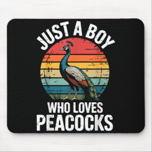 Mousepad Menino Ama Pavões