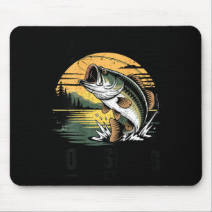 Mousepad Menino cristão pescando jesus disse ir pescar bíbl