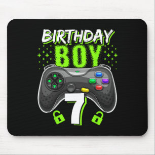 Mousepad Menino de 7 anos Controles de Video Game Gamer Ani