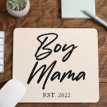 Mousepad Menino Mamãe Personalizada Est. Mínimo ano de Mamã<br><div class="desc">Este é um "Pad do Mouse Mama",  um Costume! Dia de as mães Mãe Mamãe Mamãe Mamãe Mama Oferece Presente Mãe</div>