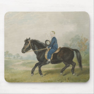 Mousepad Menino Montado num Pônei (por Penry Williams)
