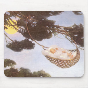 Mousepad Menino na Árvore Hassoc por Jessie Willcox Smith